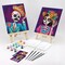 2 Pack Sip and Paint Kit for Adults Pre Drawn Canvas(Skeleton)